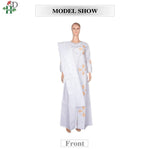 Plus Size African Kaftan Dress for Women – Embroidered Bazin Riche Wedding, Party & Church Gown - Free Delivery Worldwide only at Flexi Africa