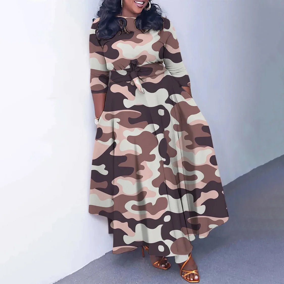 Buy African Dresses For Women Plus Size Polyester Maxi Dress Africa Clothes Dashiki for only $44.82 at Flexi Africa!