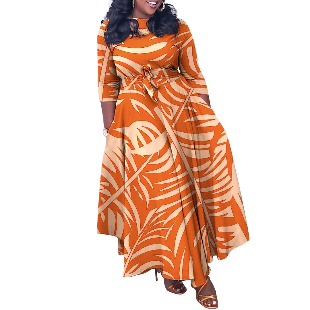 Buy African Dresses For Women Plus Size Polyester Maxi Dress Africa Clothes Dashiki for only $44.82 at Flexi Africa!