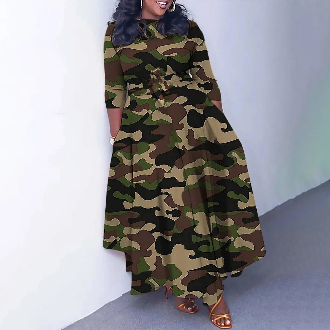 Buy African Dresses For Women Plus Size Polyester Maxi Dress Africa Clothes Dashiki for only $44.82 at Flexi Africa!
