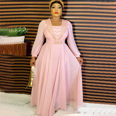 Plus Size African Maxi Evening Party Dress for Women: Elegance Meets Comfort - Flexi Africa - Postage www.flexiafrica.com