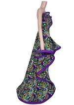Strapless Ankara Maxi Dress for Women – Dashiki - Inspired African Floral Print Party Gown - Free Delivery Worldwide only at Flexi Africa
