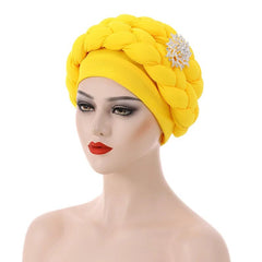 Stylish Auto Gele Bonnet Hat: Elevate Your Look with Nigerian Headwear for Women - Flexi Africa - FREE INTERNATIONAL POST