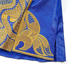 Traditional African Bazin Dress for Women – Embroidered Robe, Elegant Wedding & Party Attire - Free Delivery Worldwide only at Flexi Africa