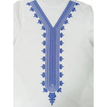 Traditional African Dashiki Robe for Men – Long Embroidered Dress Shirt and Formal African Clothing - Free Delivery Worldwide only at Flexi Africa