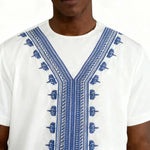 Traditional African Dashiki Robe for Men – Long Embroidered Dress Shirt and Formal African Clothing - Free Delivery Worldwide only at Flexi Africa