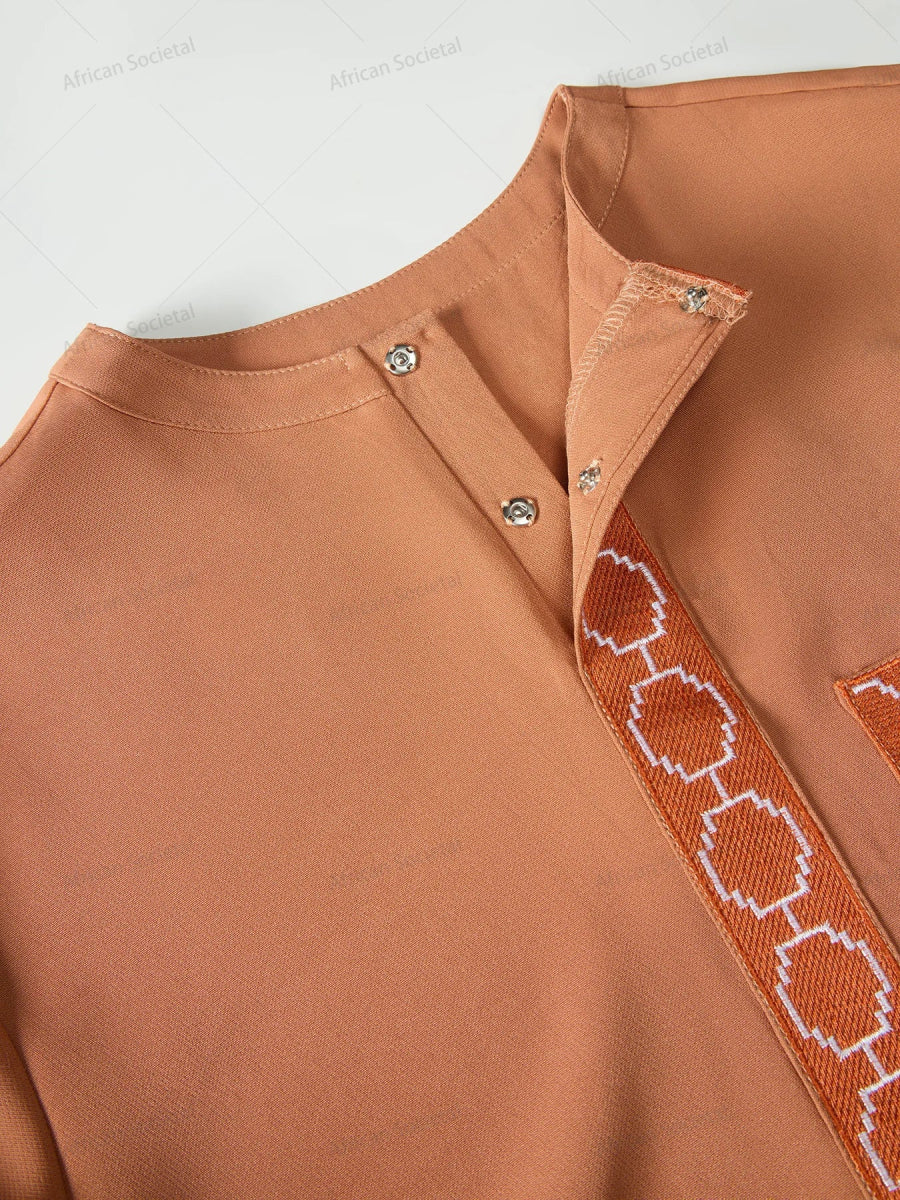 Traditional African Outfits for Men - Comfortable Dashiki Sets with Matching Shirts and Pants with Unique Patterns - Free Delivery Worldwide only at Flexi Africa