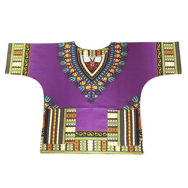 Unisex Stylish and Comfortable Dashiki Dress - Traditional African Clothing for Children in Soft Cotton Fabric - Flexi Africa