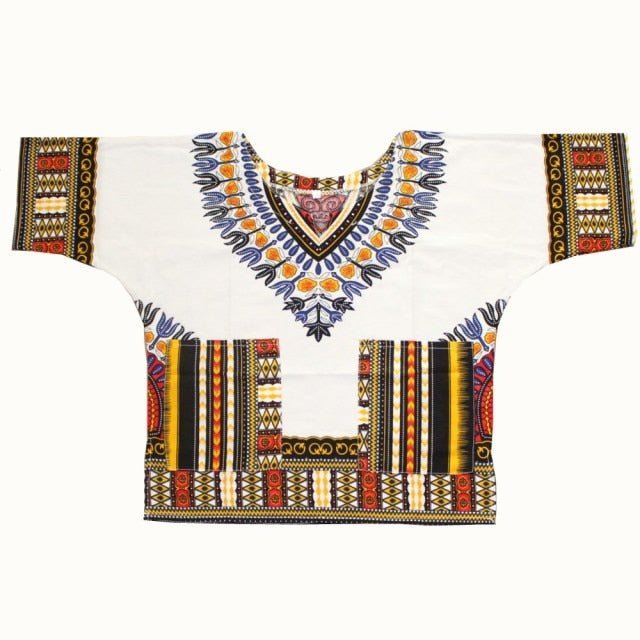 Unisex Stylish and Comfortable Dashiki Dress - Traditional African Clothing Children in Soft Cotton Fabric - Free Delivery