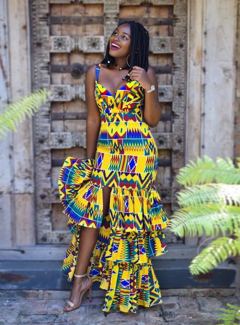 CELEMONIES D’AFLIQUE Wholesale African Print Dress | Box of 10 Ankara Dresses