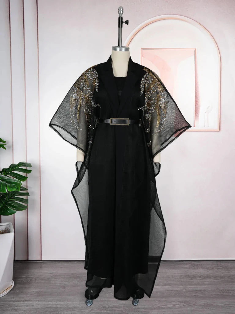 Women’s 2PC African Dashiki Kaftan Set – Plus Size Boubou Gown for Wedding, Party & Occasions - Free Delivery Worldwide only