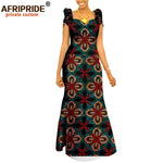 Women’s African Ankara Print Maxi Dress – Short Sleeve Plus Size Dashiki Outfit - Free Delivery Worldwide only at Flexi Africa