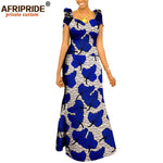 Women’s African Ankara Print Maxi Dress – Short Sleeve Plus Size Dashiki Outfit - Free Delivery Worldwide only at Flexi Africa