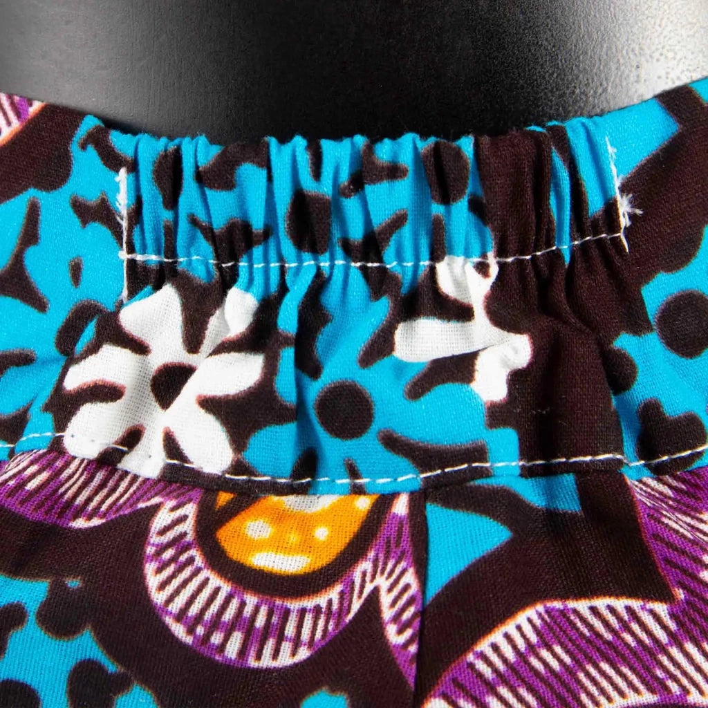 Women’s African Dashiki Shirt & Ankara Skirt 2-Piece Set – Traditional Tribal Print Outfit - Free Delivery Worldwide only at Flexi Africa