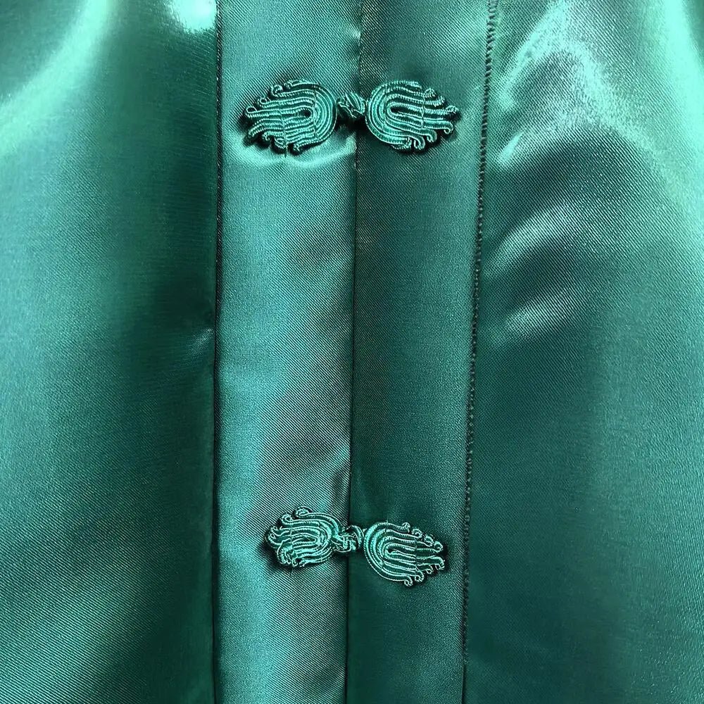 Women's African-Inspired Satin-Finish Maxi Dress - Free Delivery Worldwide only at Flexi Africa
