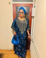 Women’s African Kaftan Abaya – Ankara Dashiki Boubou Evening Dress - Free Delivery Worldwide only at Flexi Africa