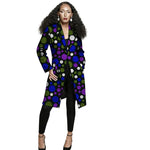 Women's African-Print Longline Blazer Jacket - Free Delivery Worldwide only at Flexi Africa