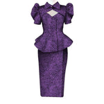 Women's Ankara Cropped Shirt & Skirt Set - Free Delivery Worldwide only at Flexi Africa