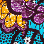 Women's Ankara Print Cotton Mid-Calf Dress - Free Delivery Worldwide only at Flexi Africa