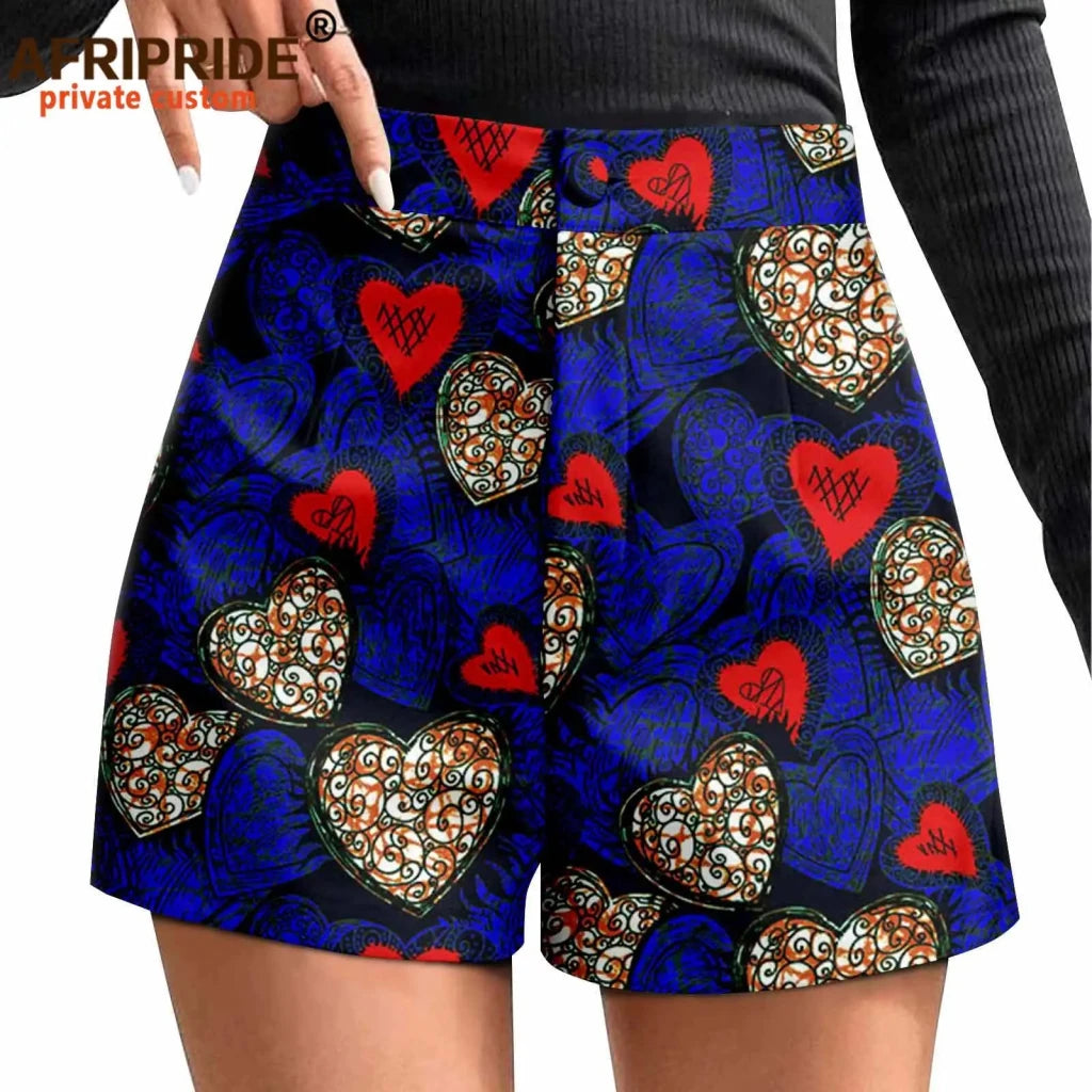 Buy Women’s Ankara Print High-Waisted Athletic Shorts – Casual Summer Style with Pockets for only $12.78 at Flexi Africa!