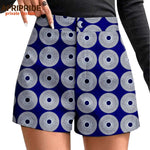 Buy Women’s Ankara Print High-Waisted Athletic Shorts – Casual Summer Style with Pockets for only $12.78 at Flexi Africa!