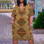 Women’s Black African Print Chain Maxi Dress – Plus Size Summer Party Sundress - Free Delivery Worldwide only at Flexi Africa