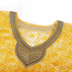 Women's Boubou-Style Dress & Headscarf Ensemble - Free Delivery Worldwide only at Flexi Africa