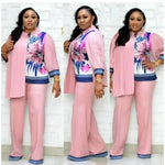 Women's Cotton Top and Wide-Leg Pants Set - Free Delivery Worldwide only at Flexi Africa