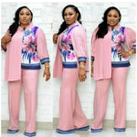 Women's Cotton Top and Wide-Leg Pants Set - Free Delivery Worldwide only at Flexi Africa