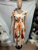 Women's Dashiki-Inspired Printed Midi Dress - Free Delivery Worldwide only at Flexi Africa
