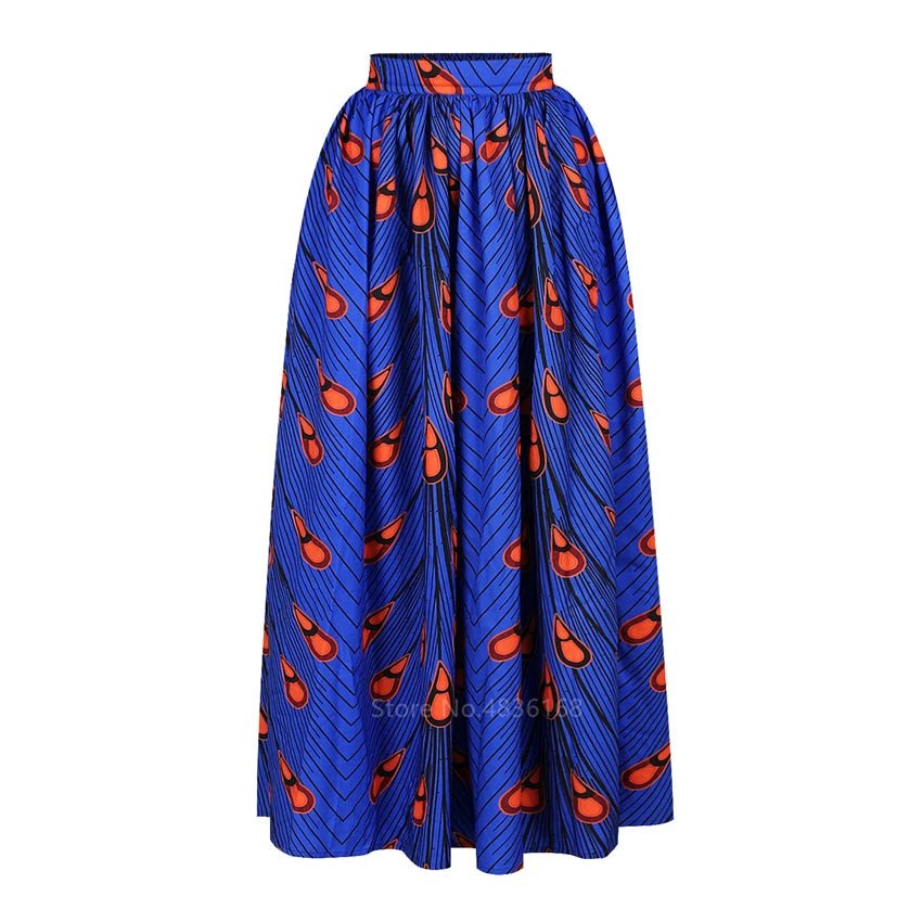 Women's Feather-Print Top & Skirt – Set or Separates - Free Delivery Worldwide only at Flexi Africa