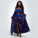 Women's Feather-Print Top & Skirt – Set or Separates - Free Delivery Worldwide only at Flexi Africa