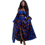 Women's Feather-Print Top & Skirt – Set or Separates - Free Delivery Worldwide only at Flexi Africa