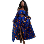 Women's Feather-Print Top & Skirt – Set or Separates - Free Delivery Worldwide only at Flexi Africa