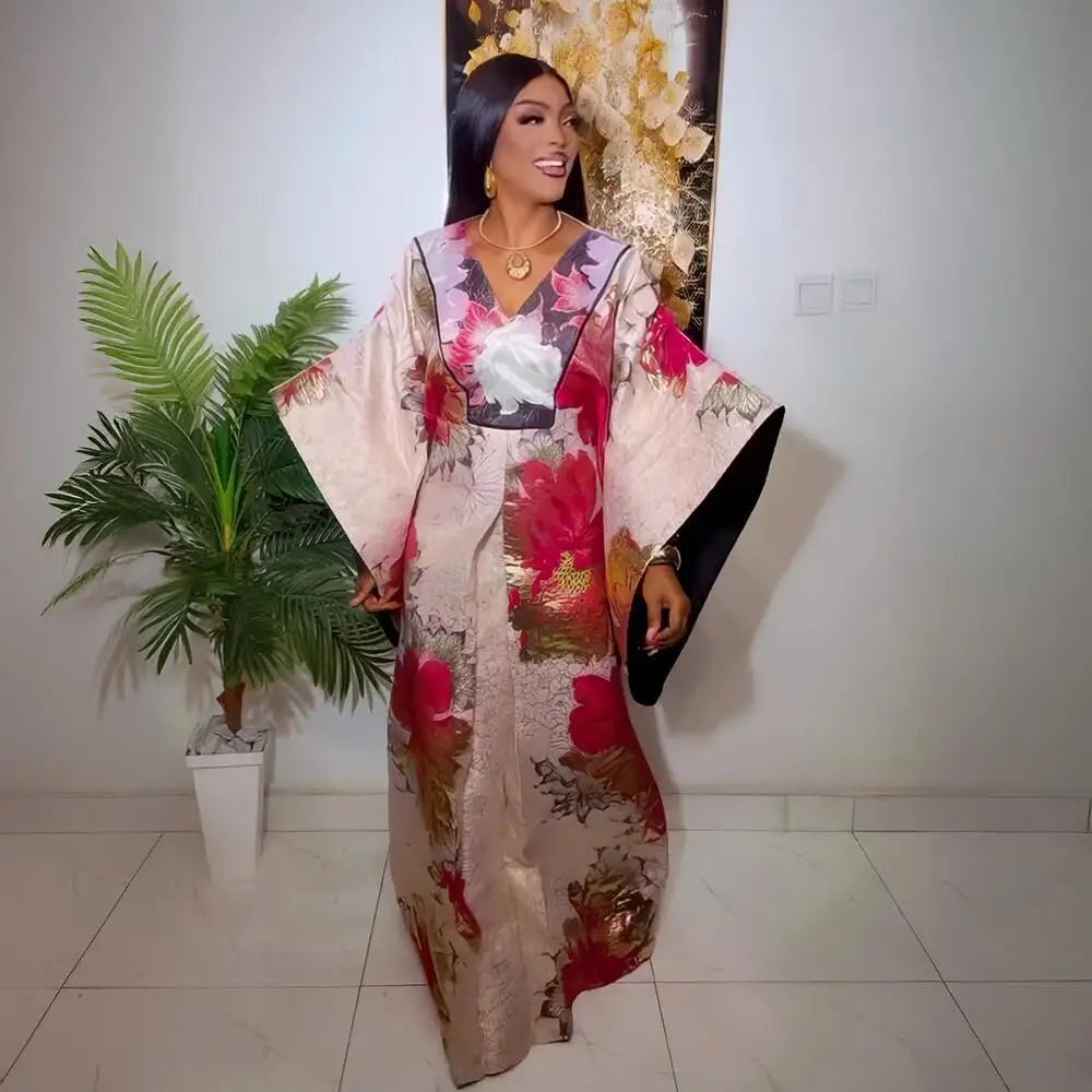 Women's Flowing Maxi Occasion Dress - Free Delivery Worldwide only at Flexi Africa