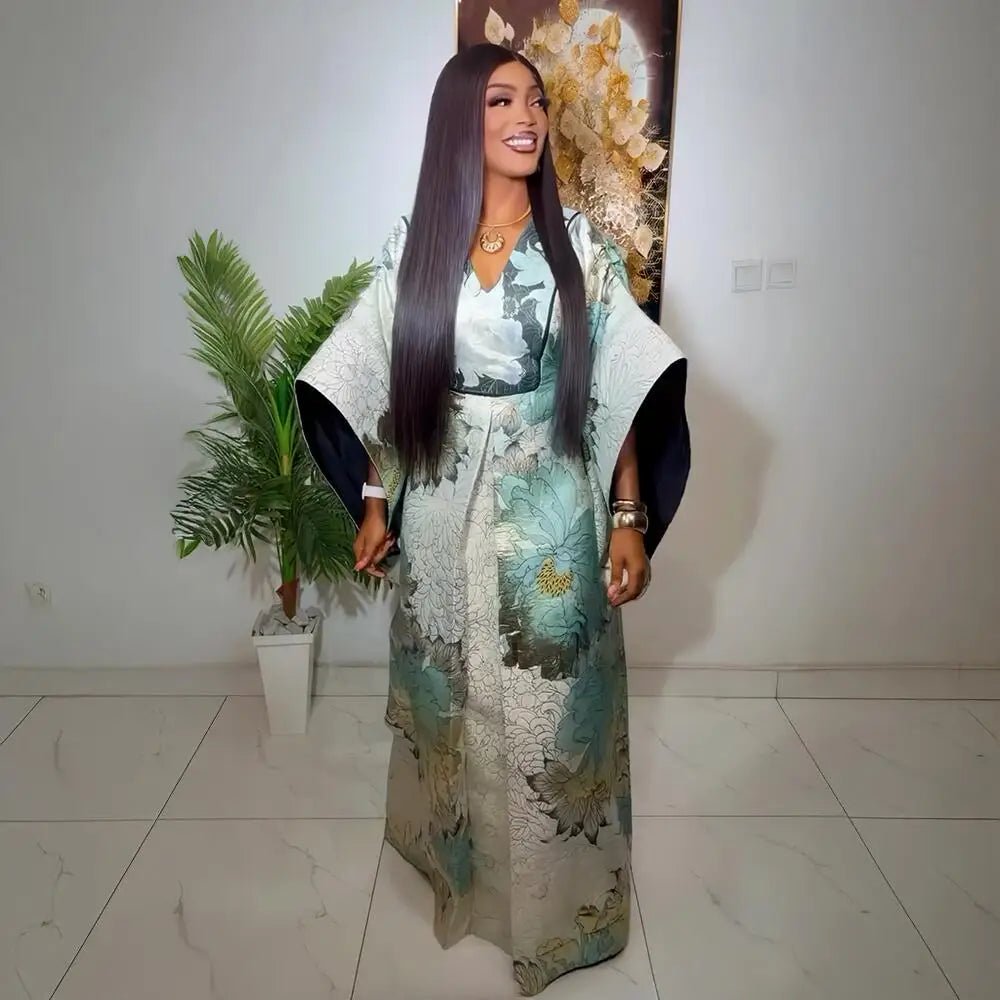 Women's Flowing Maxi Occasion Dress - Free Delivery Worldwide only at Flexi Africa