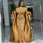 Women's Lace Dress and Sheer Robe Occasion Set - Free Delivery Worldwide only at Flexi Africa