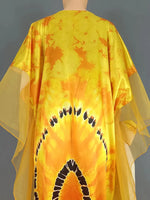 Women's Long-Sleeve Boubou-Style Kaftan Dress - Free Delivery Worldwide only at Flexi Africa