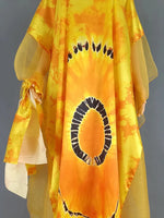 Women's Long-Sleeve Boubou-Style Kaftan Dress - Free Delivery Worldwide only at Flexi Africa