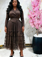 Women's Loose-Fit Kaftan Occasion Dress - Free Delivery Worldwide only at Flexi Africa