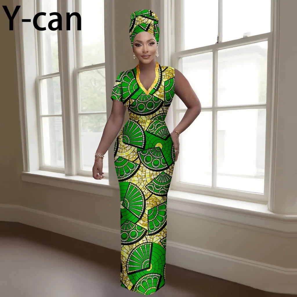 ankara maxi wrap dress Ankara wrap dress, African print for women, African print dress, long Maxi dress, Ankara for women, flare wrap dress, Yael maxi wrap dress