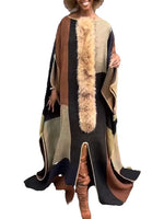 Women's One-Shoulder Winter Maxi Kaftan - Free Delivery Worldwide only at Flexi Africa