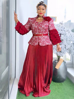 Women's Plus Size African-Inspired Occasion Dress - Free Delivery Worldwide only at Flexi Africa