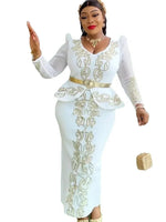 Women's Plus Size African-Inspired Occasion Dress - Free Delivery Worldwide only at Flexi Africa