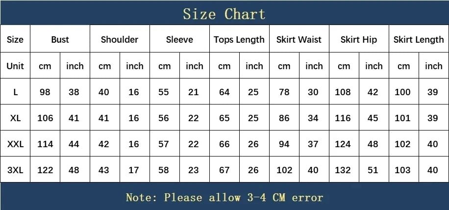 Women's Plus Size Sequin Top and Skirt Set - Free Delivery Worldwide only at Flexi Africa