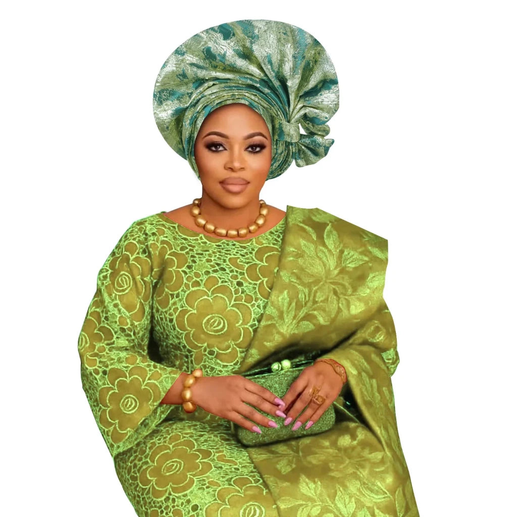 Women's Ready-Made Gele Turban Headwrap