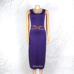 Women's Rhinestone African Suit Dress – Long Elegant Gown - Free Delivery Worldwide only at Flexi Africa