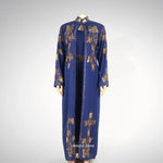 Women's Rhinestone African Suit Dress – Long Elegant Gown - Free Delivery Worldwide only at Flexi Africa