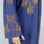 Women's Rhinestone African Suit Dress – Long Elegant Gown - Free Delivery Worldwide only at Flexi Africa