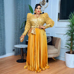 Women's Sequin-Detail African Occasion Gown - Free Delivery Worldwide only at Flexi Africa